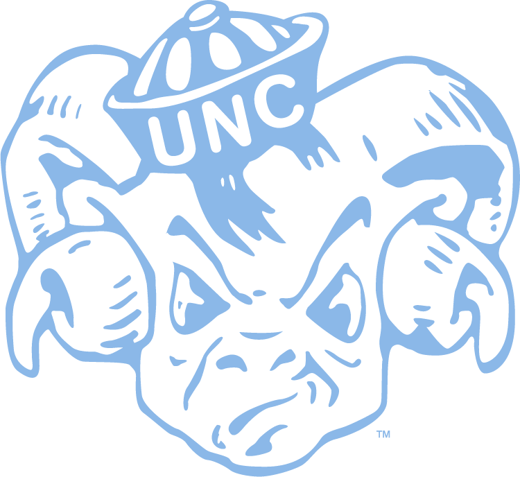 North Carolina Tar Heels 1954-1967 Alternate Logo diy iron on heat transfer